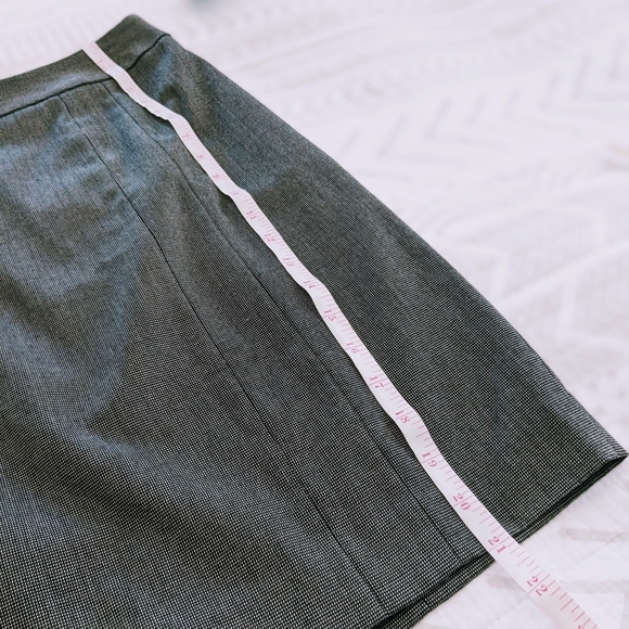 Ann Taylor Pencil Skirt Set - Black and Gray - Picture 9 of 9